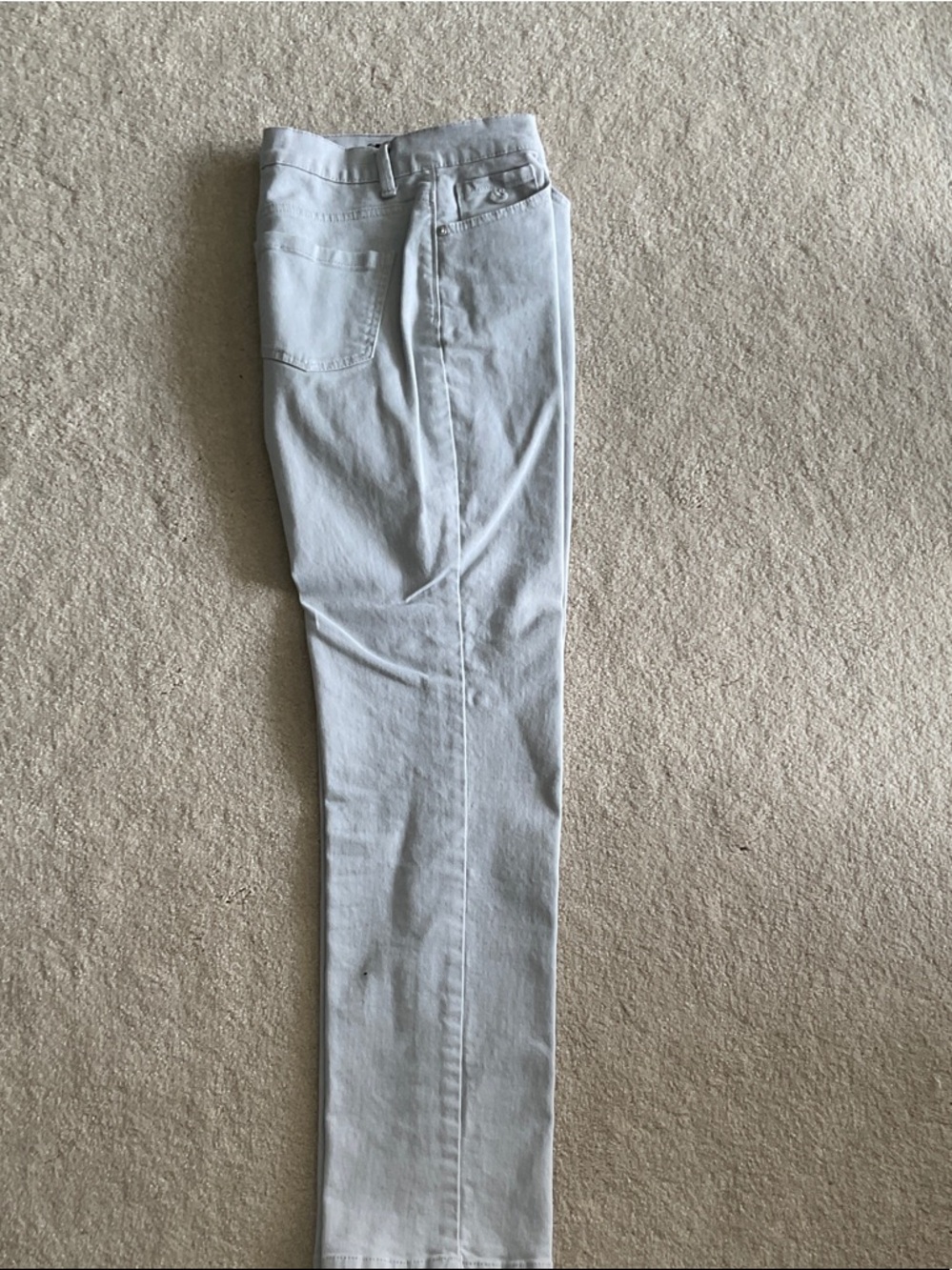 Gloria Vanderbilt Light Gray Boot-Cut Jeans